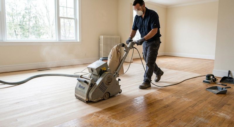 Ash Floor Refinishing in Kansas City, KS