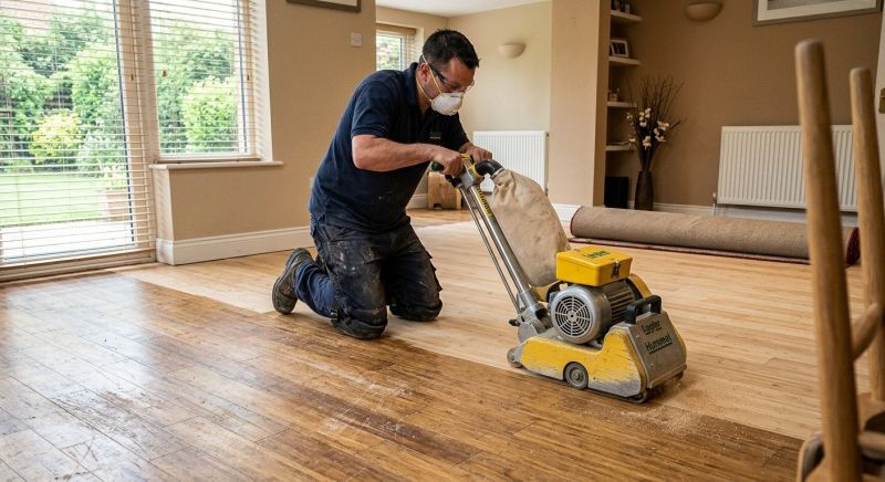 Bamboo Floor Refinishing in Overland Park, KS