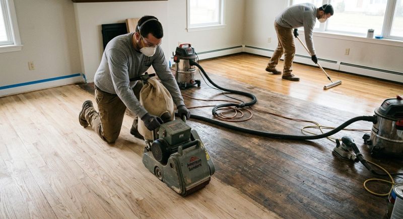 Bamboo Floor Refinishing in Alpharetta, GA