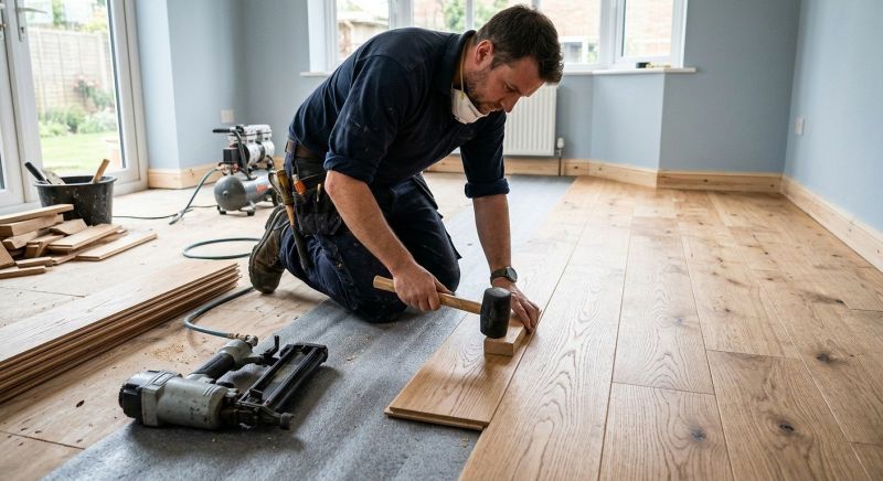 Hardwood Floor Installation in Manassas, VA