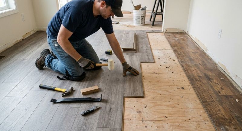 Laminate Tile Installation in Sacramento, CA