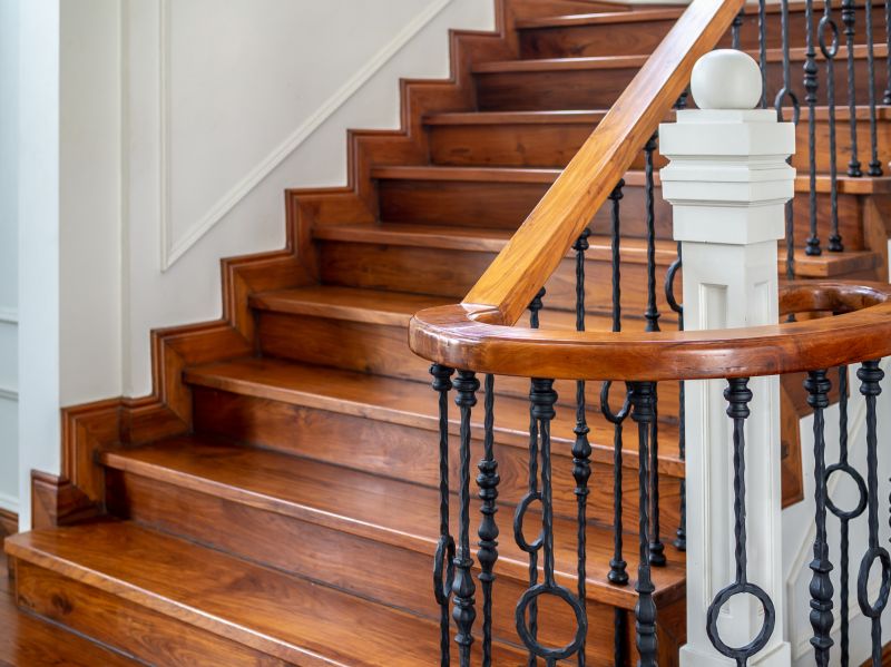 Traditional Stair Refinish