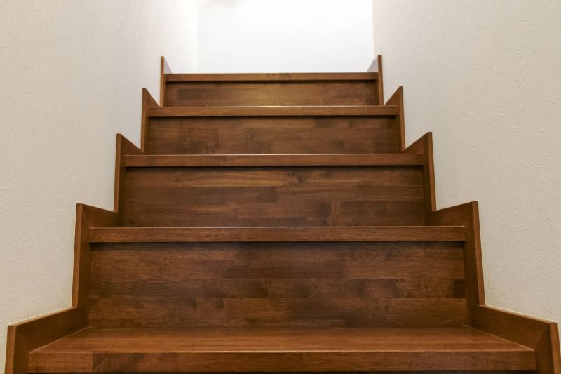 Refinished Wooden Stairs