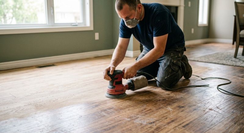 Walnut Floor Refinishing in Alpharetta, GA