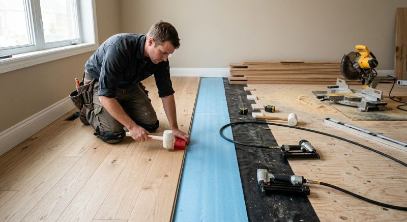 Walnut Flooring Installation in Manassas, VA